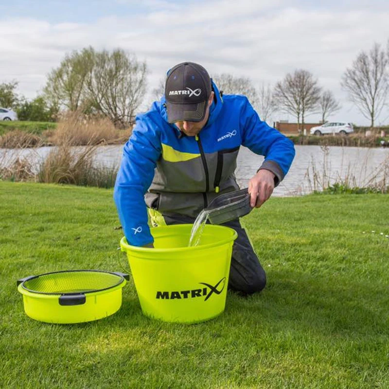 Matrix Lime Bucket & Riddle Set 20L